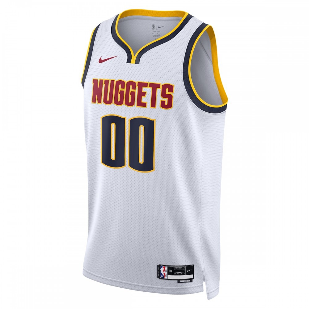 Denver Nuggets Unisex 2022/23 Swingman Custom Jersey White - Association Edition-Pro Kit Vault | Brand New 26/27 Sports Jerseys